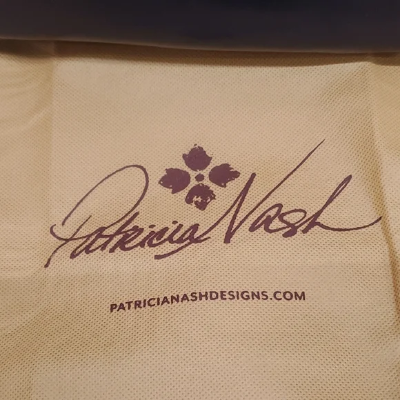 Patricia Nash Midnight Blue Leather Shoulder Bag - Picture 2 of 7